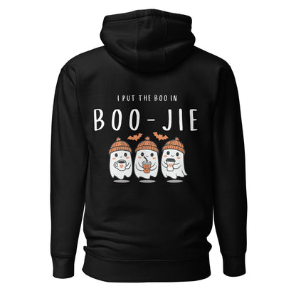 I Put The Boo in Boo-Jie Front & Back hoodie