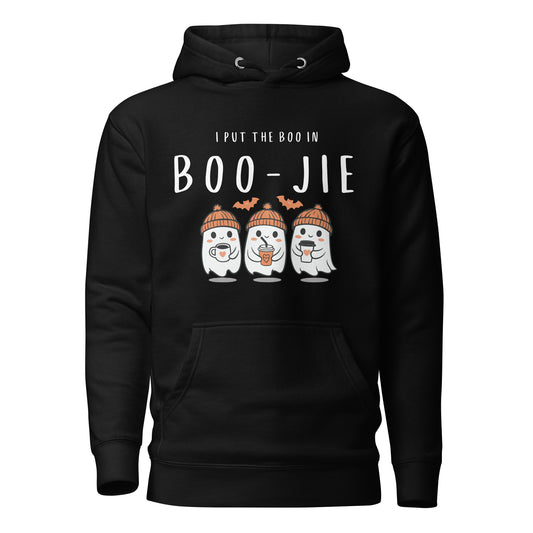 I Put The Boo in Boo-Jie Front hoodie