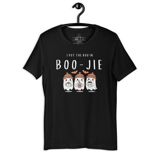 I Put The Boo in Boo-Jie Front T-Shirt